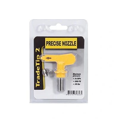 Imagen de Punta Pistola Pulverizacion, Boquilla Airless Pulverización Pintura Pulverizador Acero Tungsteno Alta Presión Aire Pulverizacion Maquina Sello Rociadora Súper Resistente Kit Aerografo Herramienta