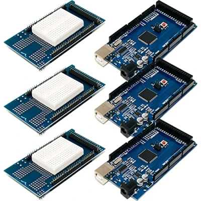 Imagen de AZDelivery 3 x Tarjeta AZ MEGA2560 Board Bundle con E Book Incluido!