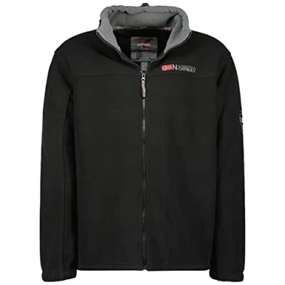 Imagen de Geographical Norway G Tamazonie Chaqueta polar para hombre, Negra, XL