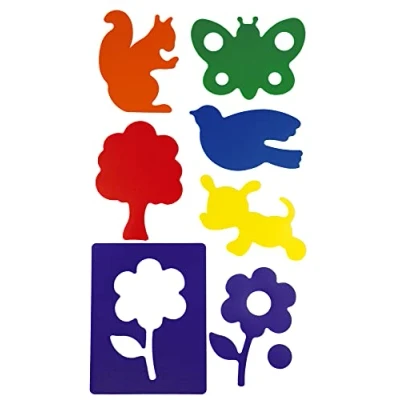 Imagen de HenBea plantillas con formas del parque, Multicolor (826) , color/modelo surtido