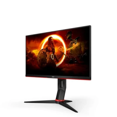 Imagen de Monitor gaming AOC Q24G2A/BK, 23.8 &quot;, QHD, 1 ms, 165 Hz, x1 HDMI 2.0, HDCP, DisplayPort, Pantalla panorámica, Negro