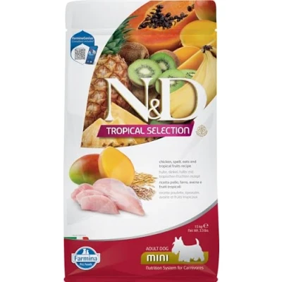 Imagen de FARMINA ND Dog Tropical Selection Mini Pollo 1,5KG