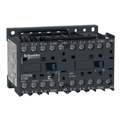 Imagen de Schneider Electric LP2K0901BD Contactor Inversor 3P Ac 3