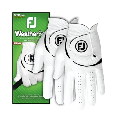 Imagen de FootJoy WeatherSof Guantes de Golf para Hombre (2 Unidades)