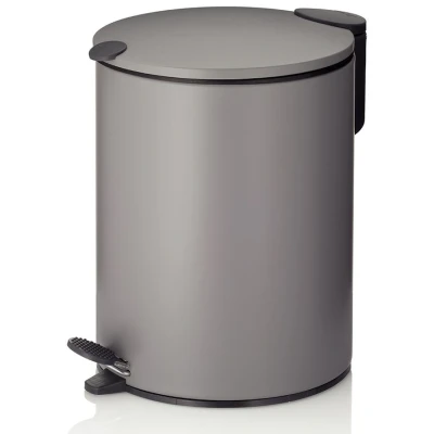 Imagen de kela Mats Cubo para cosméticos, Metal, Gris Claro, 5 L