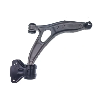Imagen de DENCKERMANN D120553 Barra oscilante, suspensión de ruedas Eje delantero, derecha Brazo oscilante transversal Aluminio 21 empuje FORD: FOCUS 3
