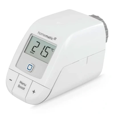 Imagen de Homematic IP Smart Home 153412A3 D Termostato Digital básico para radiador, Control Mediante aplicación, Ahorro de energía
