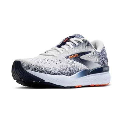 Imagen de Brooks Ghost 16 Zapatillas running asfalto, Hombre, Talla: 41, White peacoat orange Zapatos