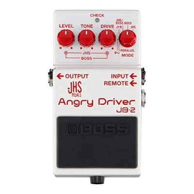 Imagen de pedal de saturación y distorsión BOSS JB 2 Angry Driver — Nuevo con un rango sonoro enorme