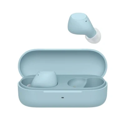 Imagen de Auriculares True Wireless Sony WFC510L, Ligeros, Bluetooth, Conexión multipunto, Sonido ambiente, Spotify Tap, Carga rápida, 22h, IPX4, Azul