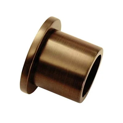 Imagen de GARDINIA Soporte de pared para barras cortina con Ø 25 mm, Incluye material montaje, Montaje en pared, Serie Winsor, Metal, Bronce
