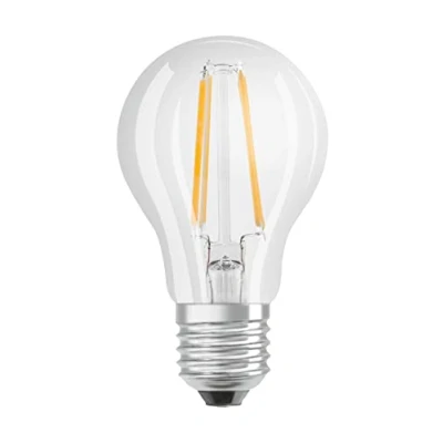 Imagen de OSRAM LED Star CLASSIC A, casquillo: E27, no regulable, blanco cálido, 2700 K, 7 W, sustituye a una bombilla incandescente de 60 transparente, Retrofit paquete 6