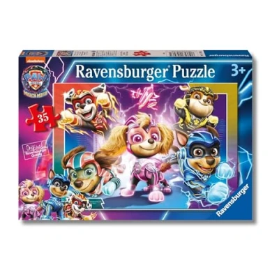 Imagen de Ravensburger Puzzle Paw Patrol The mighty movie, de 35 Piezas, para Niños, Edad Recomendada 3+ Años