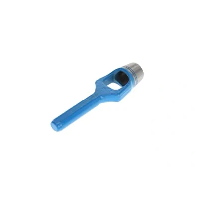 Imagen de GEDORE Sacabocados tipo puente para materiales blandos, 32 mm de diámetro, Goma, Cuero, Juntas, Tela, Circular, Longitud 190 mm, Troquelador, 570032