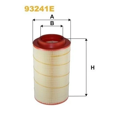 Imagen de WIX FILTERS 93241E Filtro de aire 403 220 Cartucho filtrante