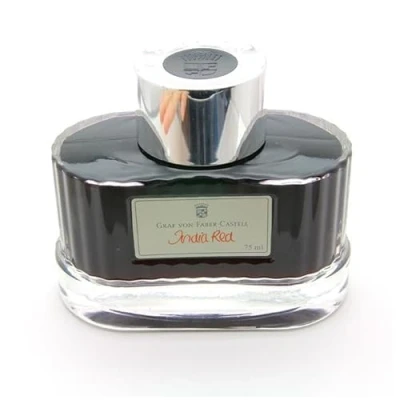 Imagen de Frasco de tinta Graf von Faber Castell India Red 75 ML
