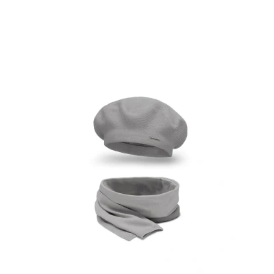 Imagen de Vivisence SET Bufanda, Mujer, Talla: One Size, Light grey