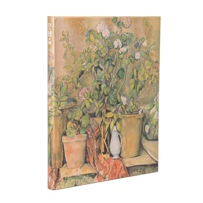 Imagen de Paperblanks Libreta Macetas Y Flores De Terracota Cezanne Ultra Rayas