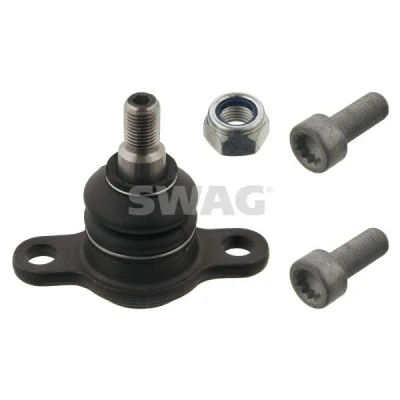 Imagen de SWAG 30 93 0858 Rótula de suspensión Eje delantero, izquierda, debajo, derecha con tornillos para brazo oscilante transversal
