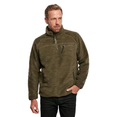 Imagen de Brandit Teddyfleece Troyer, color: olive, size: 4XL