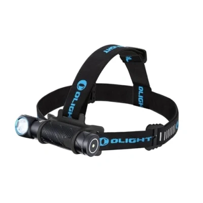 Imagen de OLIGHT Perun 2 LED Linterna Frontal Lámpara USB Recargable de 2500 Lúmenes,166M MAX.IPX 8 Impermeable,Ideal para Trabajo y Actividades Exteriores Negro