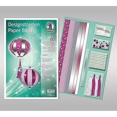 Imagen de Ursus Designstreifen Paper Balls Delight