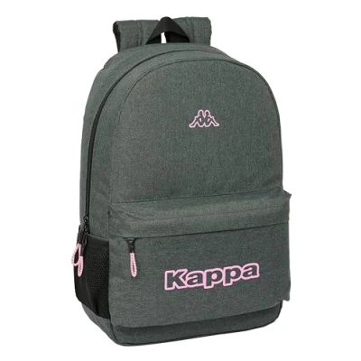 Imagen de KAPPA SILVER PINK Mochila Escolar Infantil, Ideal para Niños de Diferentes Edades, Cómoda y Versátil, Calidad Resistencia, 30x14x46 cm, Color Gris Melange