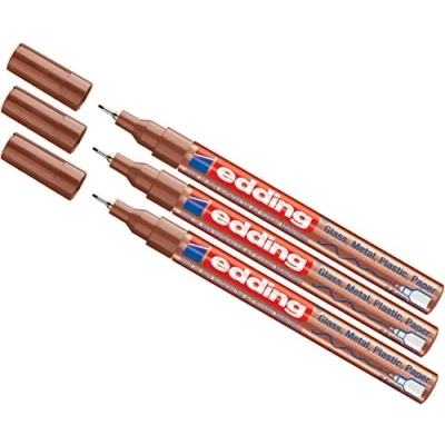 Imagen de edding Marcador de pintura 780, 0,8 mm (3 x cobre)