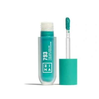 Imagen de 3INA MAKEUP The 24H Color Liquid Eyeshadow 793 Turquesa Sombra de Ojos Líquida Larga Duración con Fórmula Waterproof Textura Ligera Vegan Cruelty Free