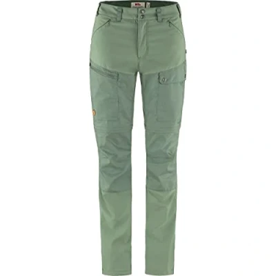 Imagen de Fjallraven 89834 613 614 Abisko Midsummer Zip Off Trousers W Pants Mujer Jade Green Patina Tamaño 34