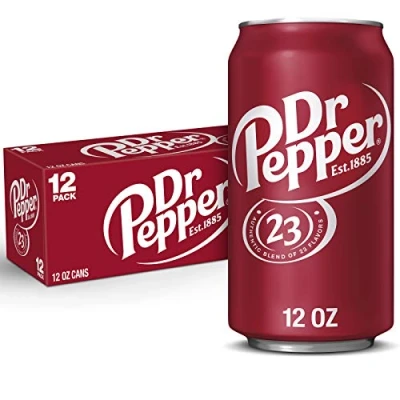 Imagen de Dr Pepper Refresco con Gas Paquete de 12 x 355 ml Total: 4260