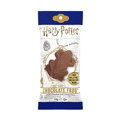 Imagen de Jelly Belly Harry Potter Rana de Chocolate con Leche, 15 Gramo