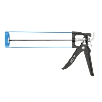 Imagen de Högert Technik Prensa de cartuchos Jeringa silicona para procesar todos los 310 ml estanqueidad y adhesivo Pistola calafateo Fuerza presión: 1500 N