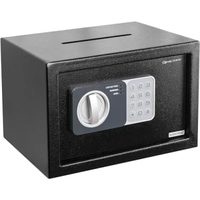Imagen de Genie Hand Caja Fuerte de Depòsito Electrónica Seguridad con Llave y Cerradura B Class Anti Bounce Technology