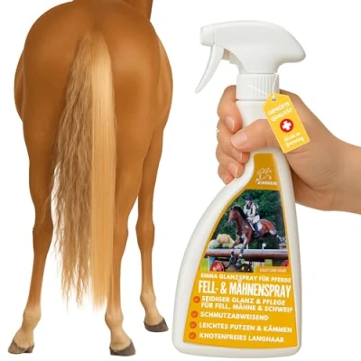 Imagen de Spray de Cola y Crin para Caballos 500ml Cuidado del Pelaje Caballo I Brillo Combinación el