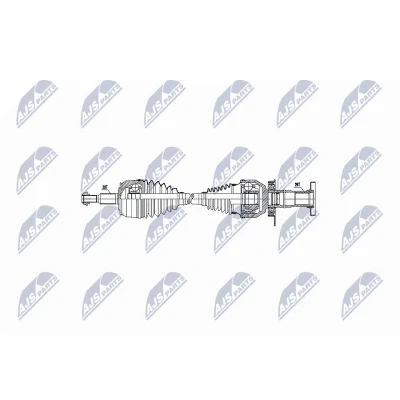 Imagen de NTY NPW VW 047 Árbol de transmisión Eje delantero, derecha 883 Caja cambios manual VOLKSWAGEN: Transporter 5 Bus, 5, Multivan (7HM