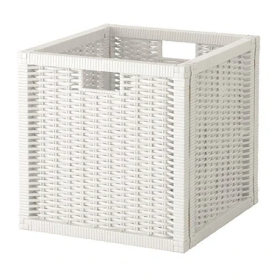 Imagen de BRANÄS Cesta de almacenamiento (32 x 34 32 cm), color blanco