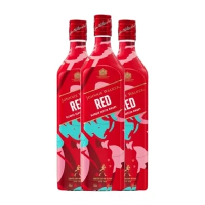 Imagen de Whisky Blended Johnnie Walker Keep Walking RED 70 cl (Caja de 3 Botellas cl)