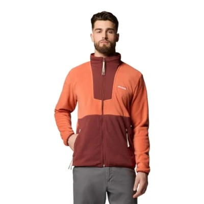 Imagen de Columbia Men&#039;s Sequoia Grove Full Zip Fleece, Fleece Jacket, Tuscan/Spice, XL