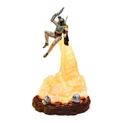 Imagen de Paladone Luz Nocturna del Libro de Boba Fett, Oficialmente licenciada, decoración Star Wars para el Dormitorio y lámpara Escritorio