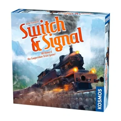 Imagen de Thames &amp; Kosmos Switch and Signal, Juego de Cartas cooperativo, Juegos Familiares para Noche Juegos, Mesa Adultos y niños, 2 a 4 Jugadores, Tiempo 45 Minutos,