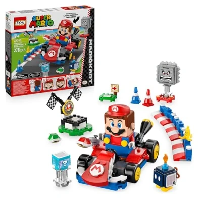 Imagen de lego super mario 72043 kart interactivo y estándar