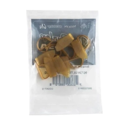 Imagen de JIM DUNLOP Púas Pulgares Grandes Saco de 12 Grande, Amarillo