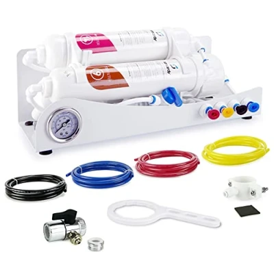 Imagen de smardy HOME 190 Osmosis Inversa para Acuario 3 Etapas Filtro de Agua l/día