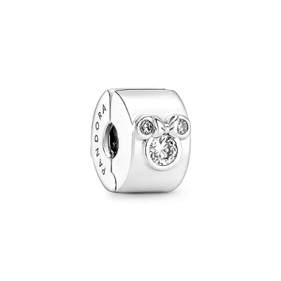 Imagen de Pandora Disney Mickey Mouse Innie CLIP Adorno, Mujer, Talla: One Size, Sterling silver