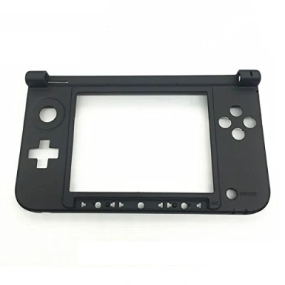 Imagen de C FUNN Reemplazo Bisagra Parte Inferior Negro Carcasa Media Shell para Nintendo 3Ds XL