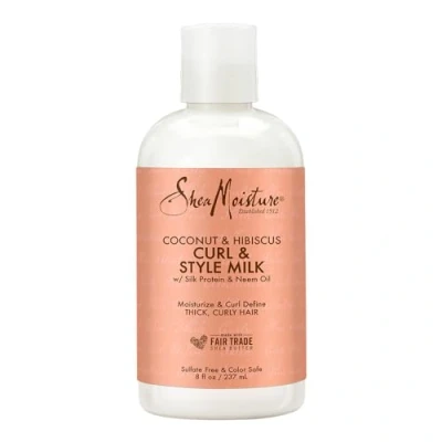 Imagen de Shea Moisture Coconut &amp; Hibiscus Curl Style Milk 236 Ml, No Aplica