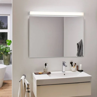 Imagen de Paulmann 78944 LED lámpara de techo espejo Tova IP44 Tunable White 750lm 230V máx. 6,2W cromo, blanco regulable metal, acrílico 2700 K