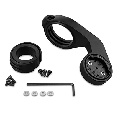Imagen de kwmobile Soporte GPS Compatible con Bryton Rider Manillar Bicicleta para navegador Negro
