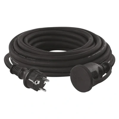 Imagen de Emos E 008 Cable de extensión schuko 10m, caucho 3x1,5,